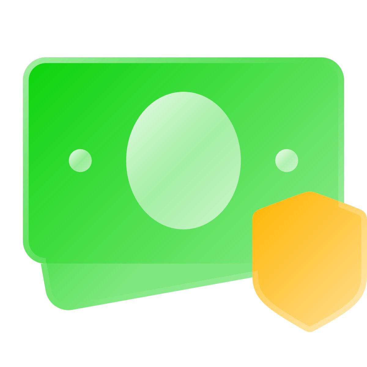 liquid glass color style soldi icon
