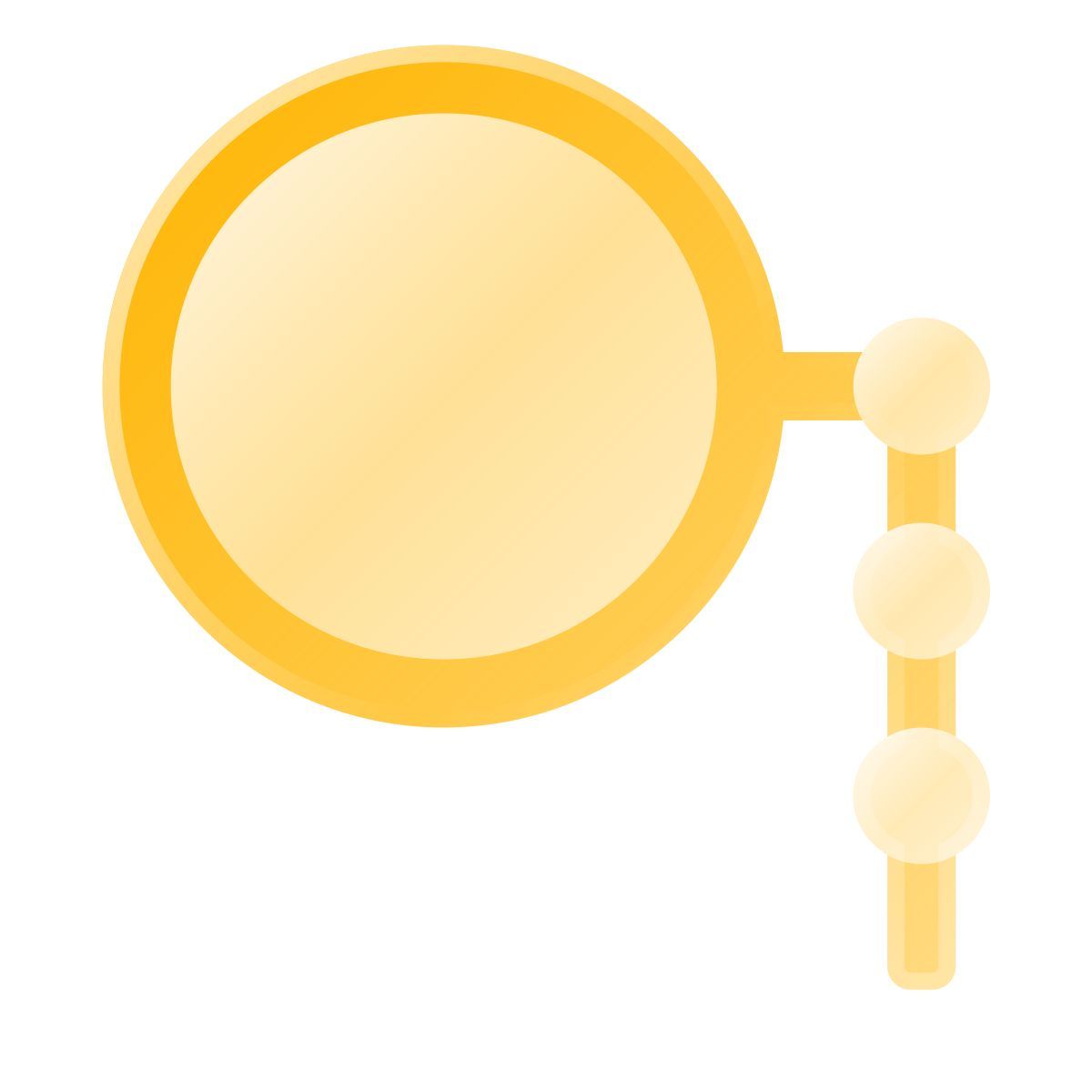 liquid glass color style monocolo icon