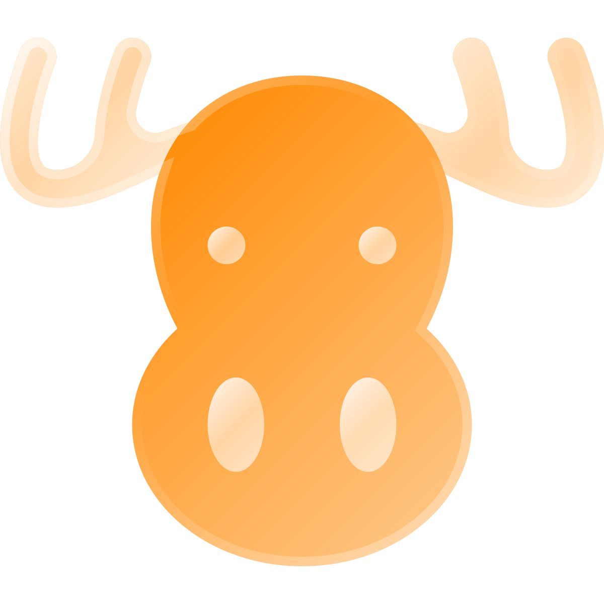 liquid glass color style лось icon