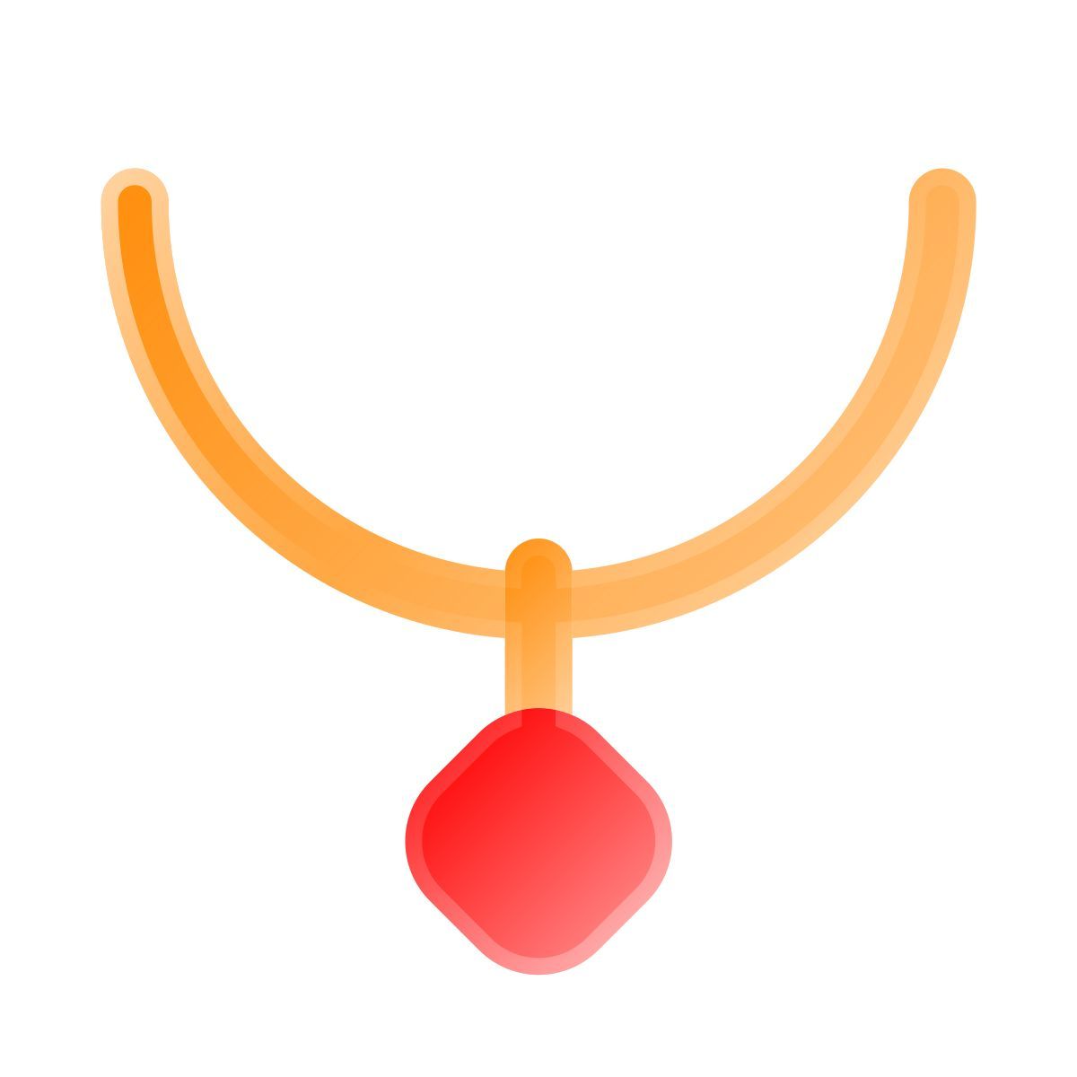 liquid glass color style collier icon