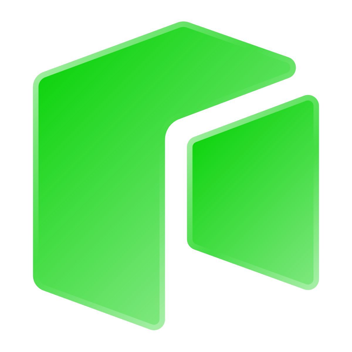 liquid glass color style neo kryptowährung icon