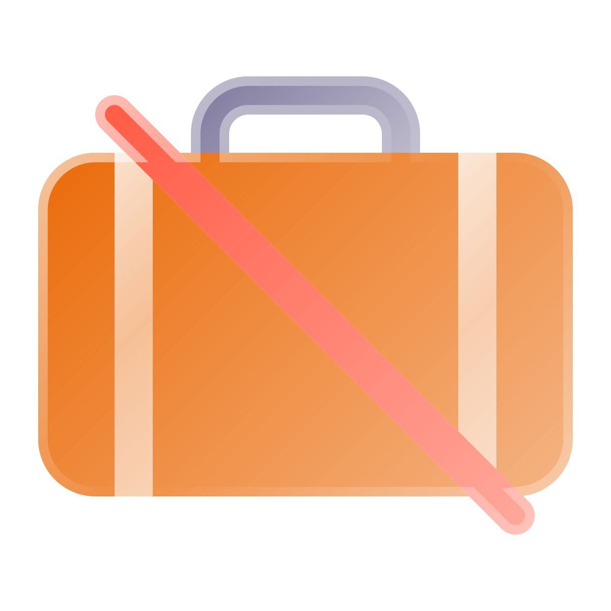 liquid glass color style no bagagli icon