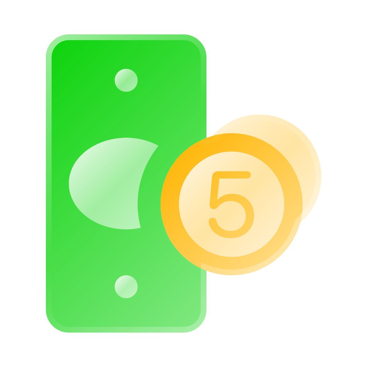 liquid glass color style sorten icon