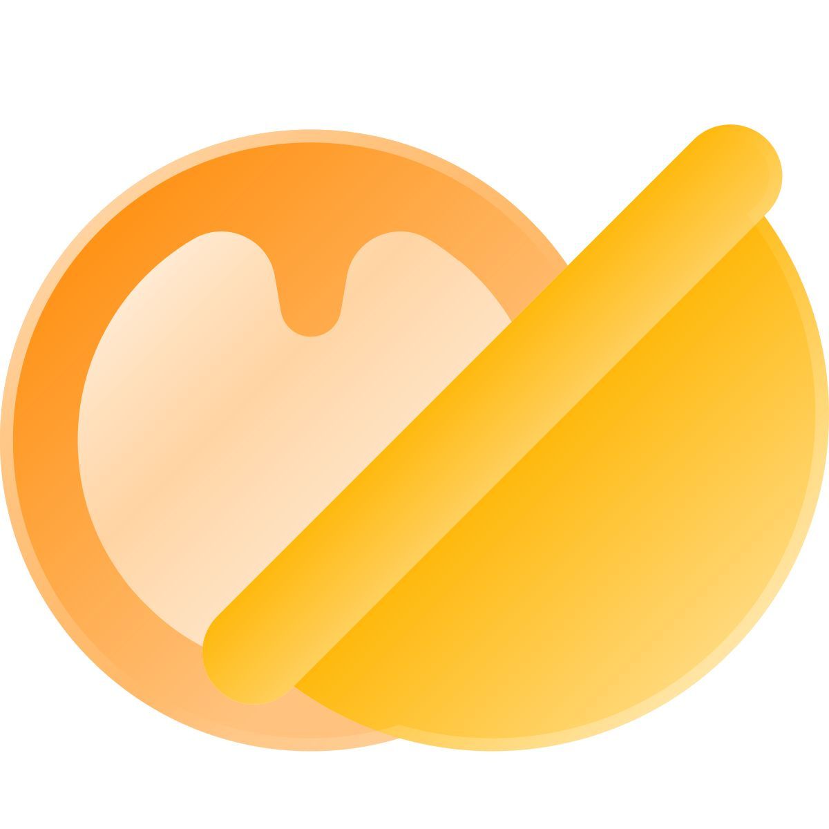 liquid glass color style sintesi icon