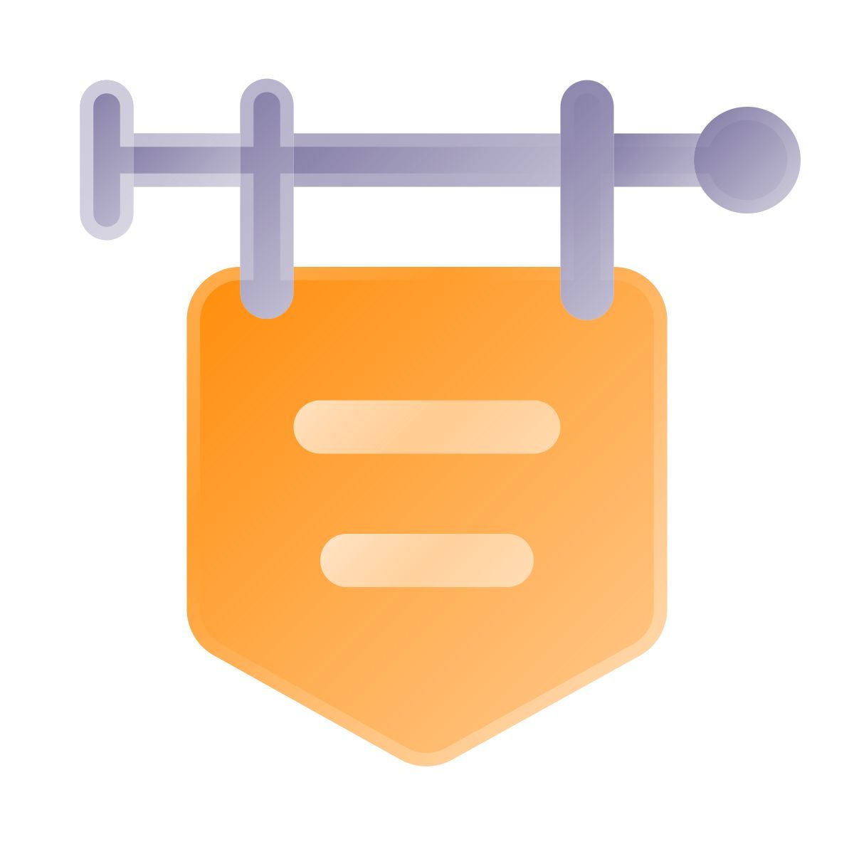 liquid glass color style 배너 icon