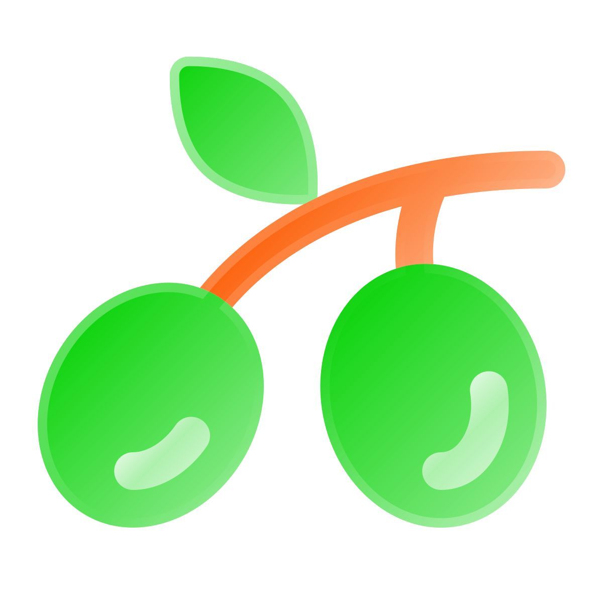 liquid glass color style olive icon