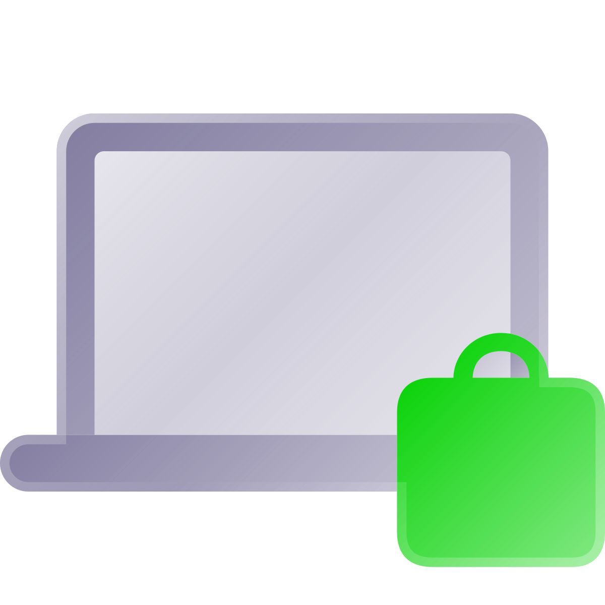 liquid glass color style 在线订单 icon
