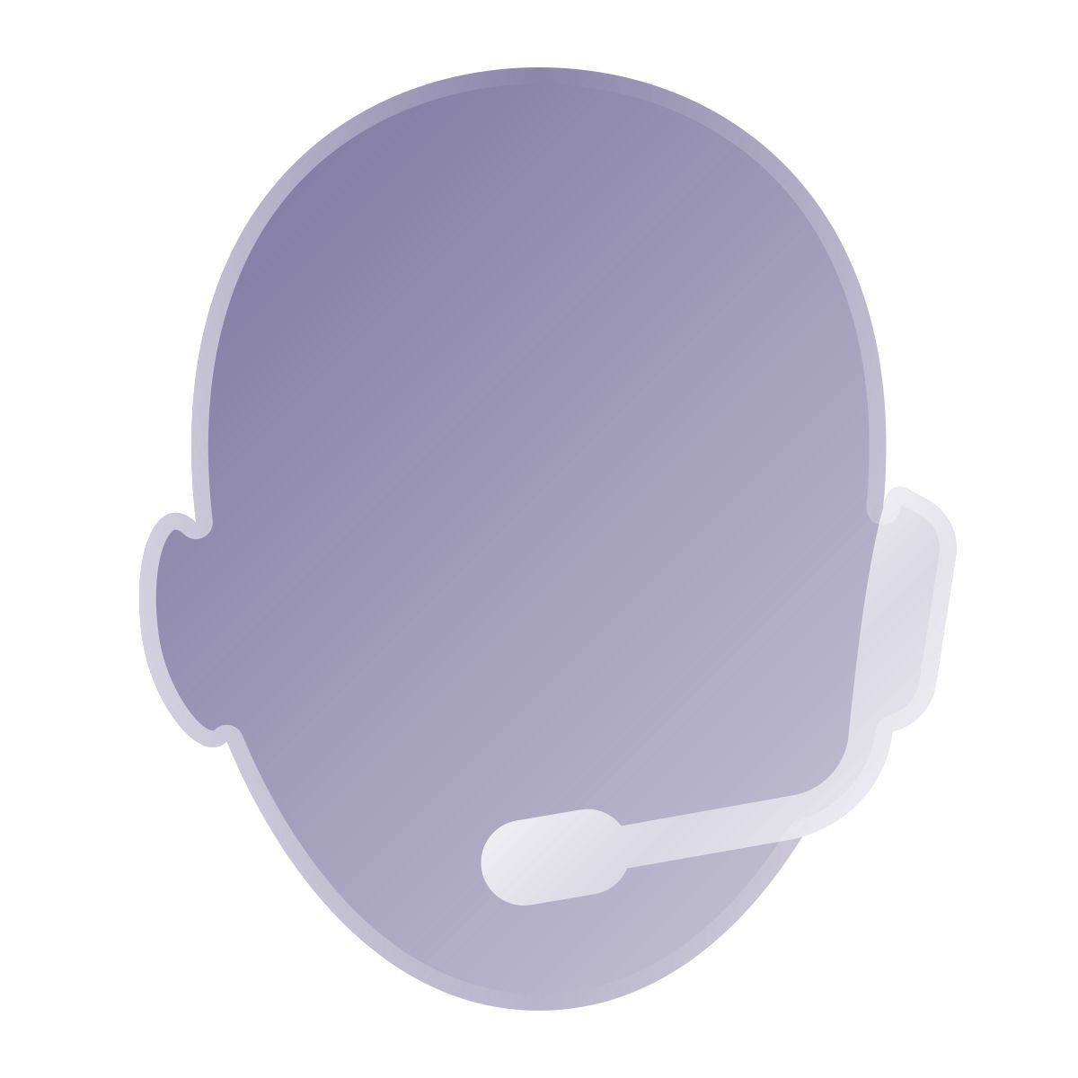 liquid glass color style online support icon