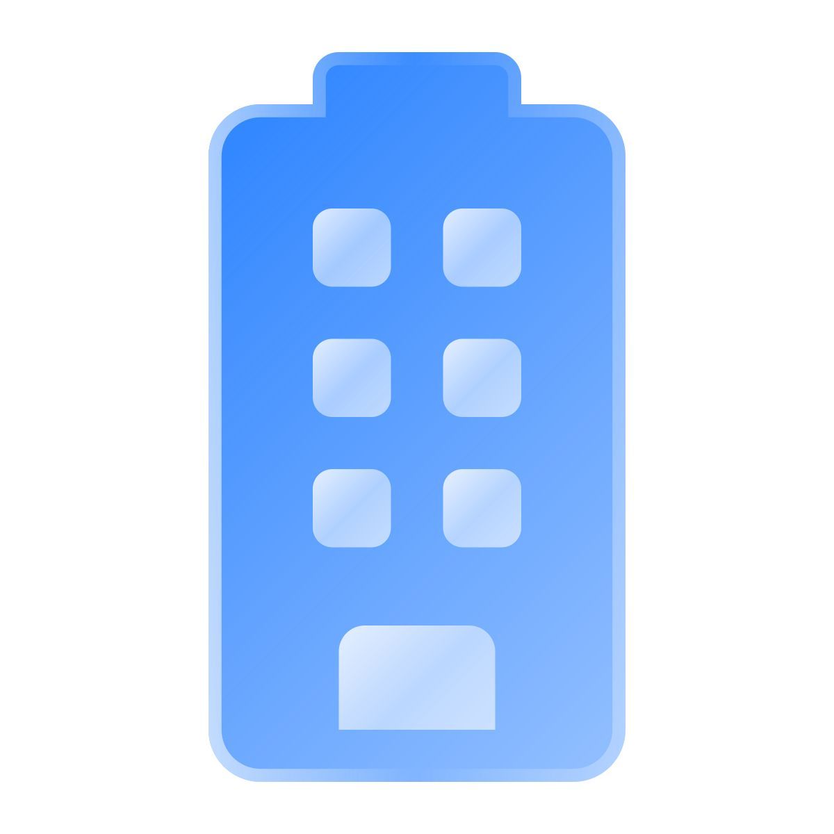 liquid glass color style 조직 icon