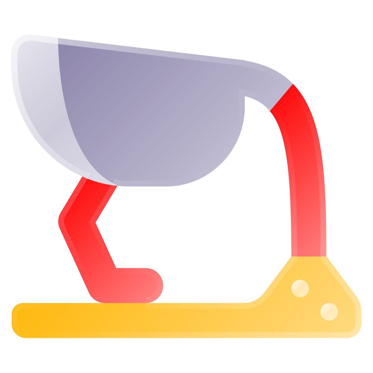 liquid glass color style 모래에 타조 머리 icon