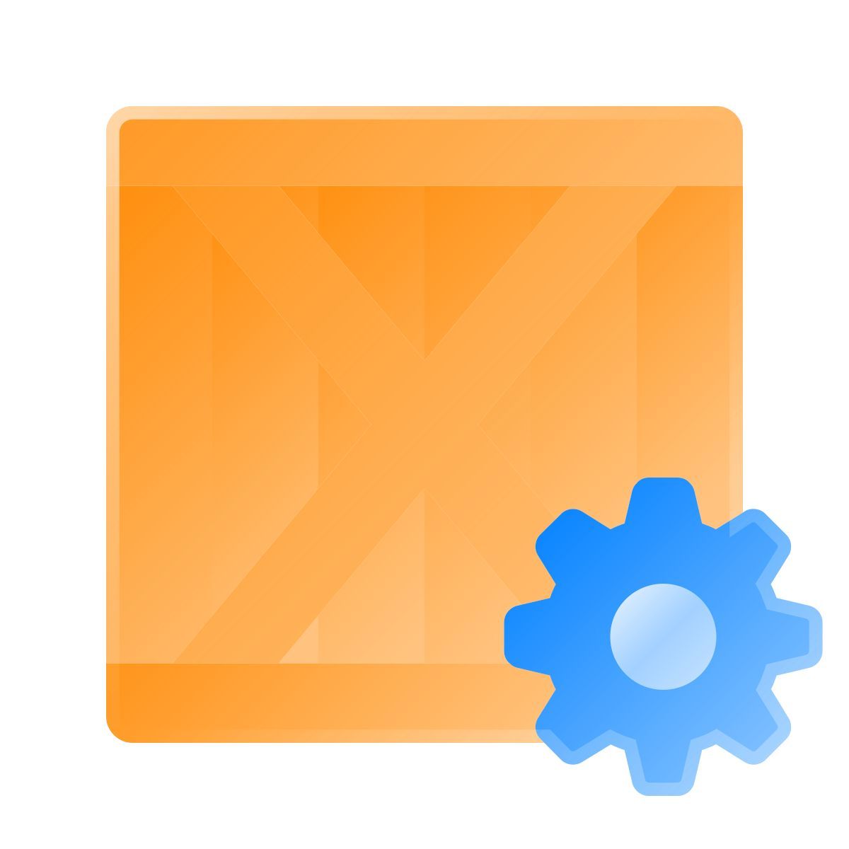 liquid glass color style package settings icon