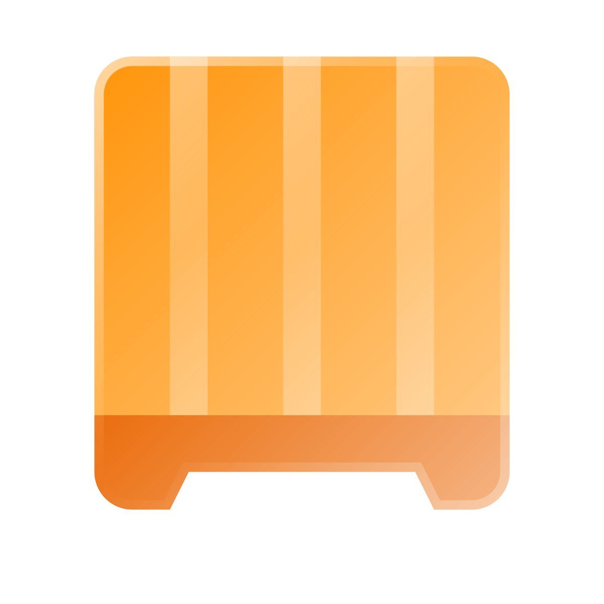 liquid glass color style 集装架 icon