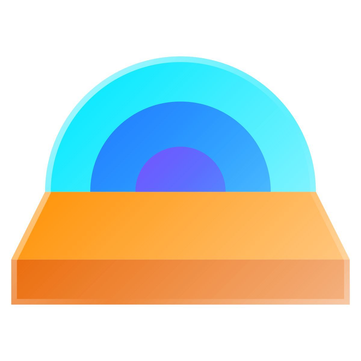liquid glass color style stage icon