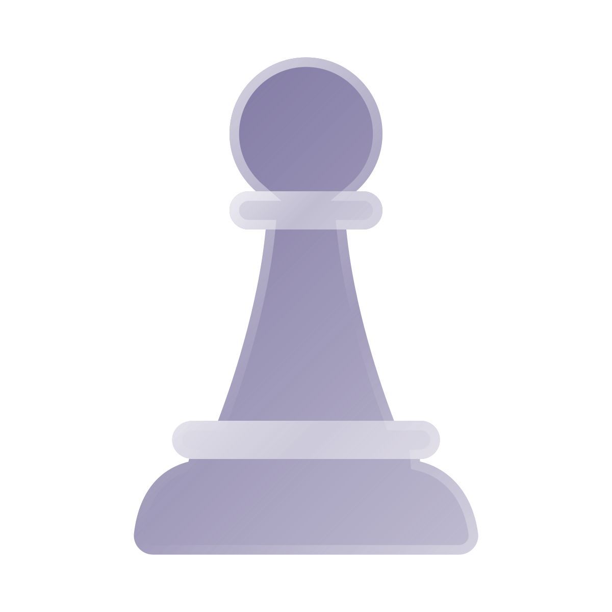 Pawn color icon in PNG, SVG, image size:1200x1200