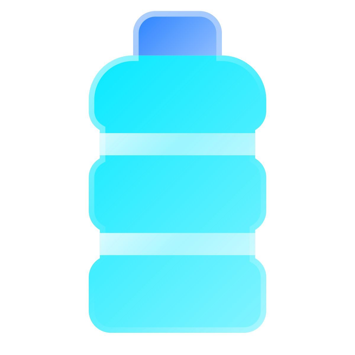 liquid glass color style kunststoff icon
