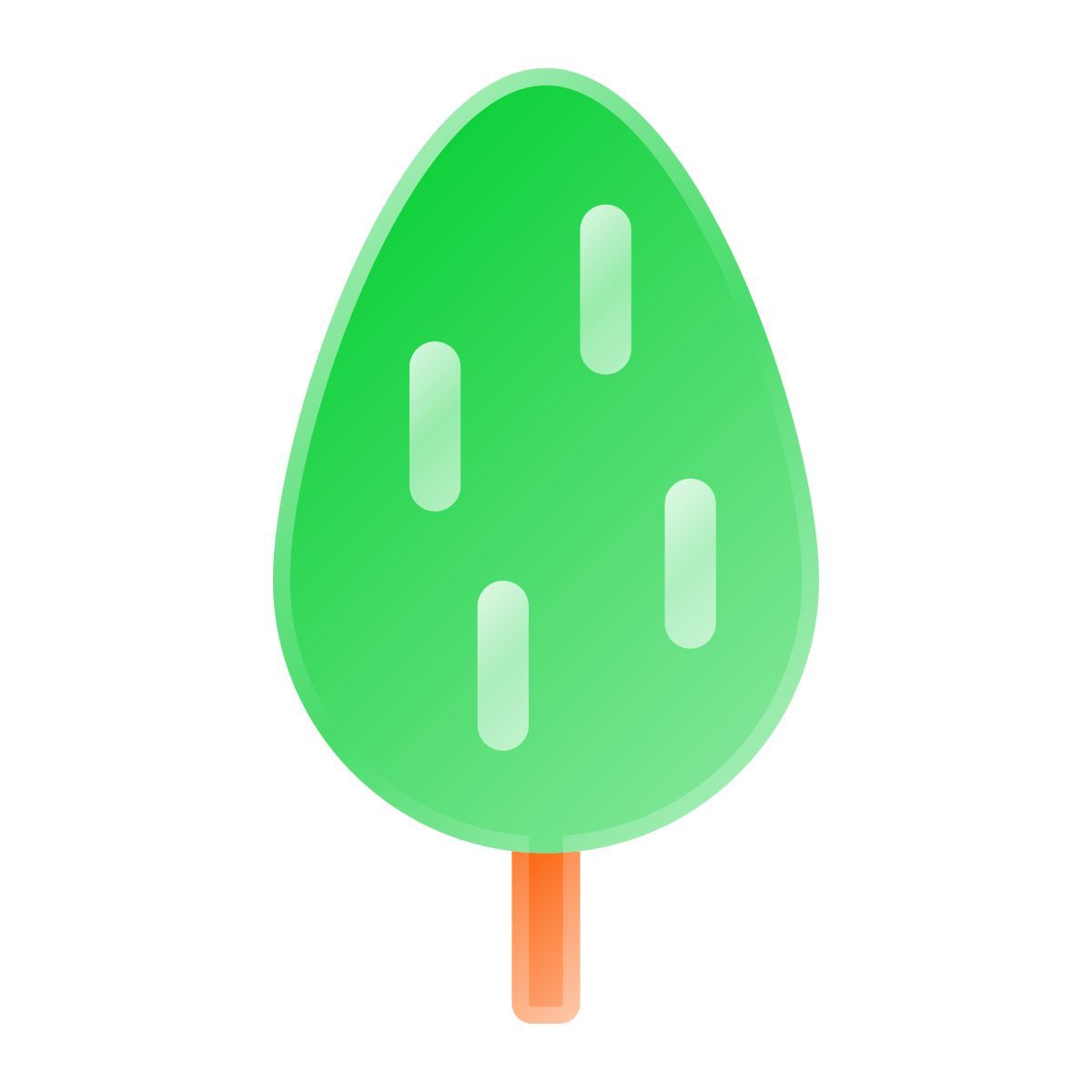 liquid glass color style pioppo icon