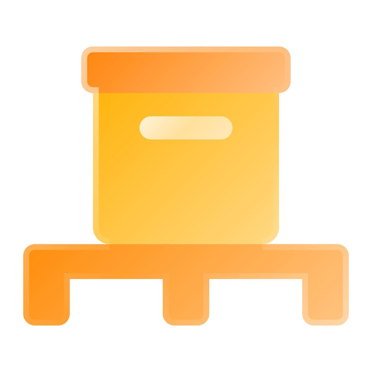 liquid glass color style carregamento de produto icon