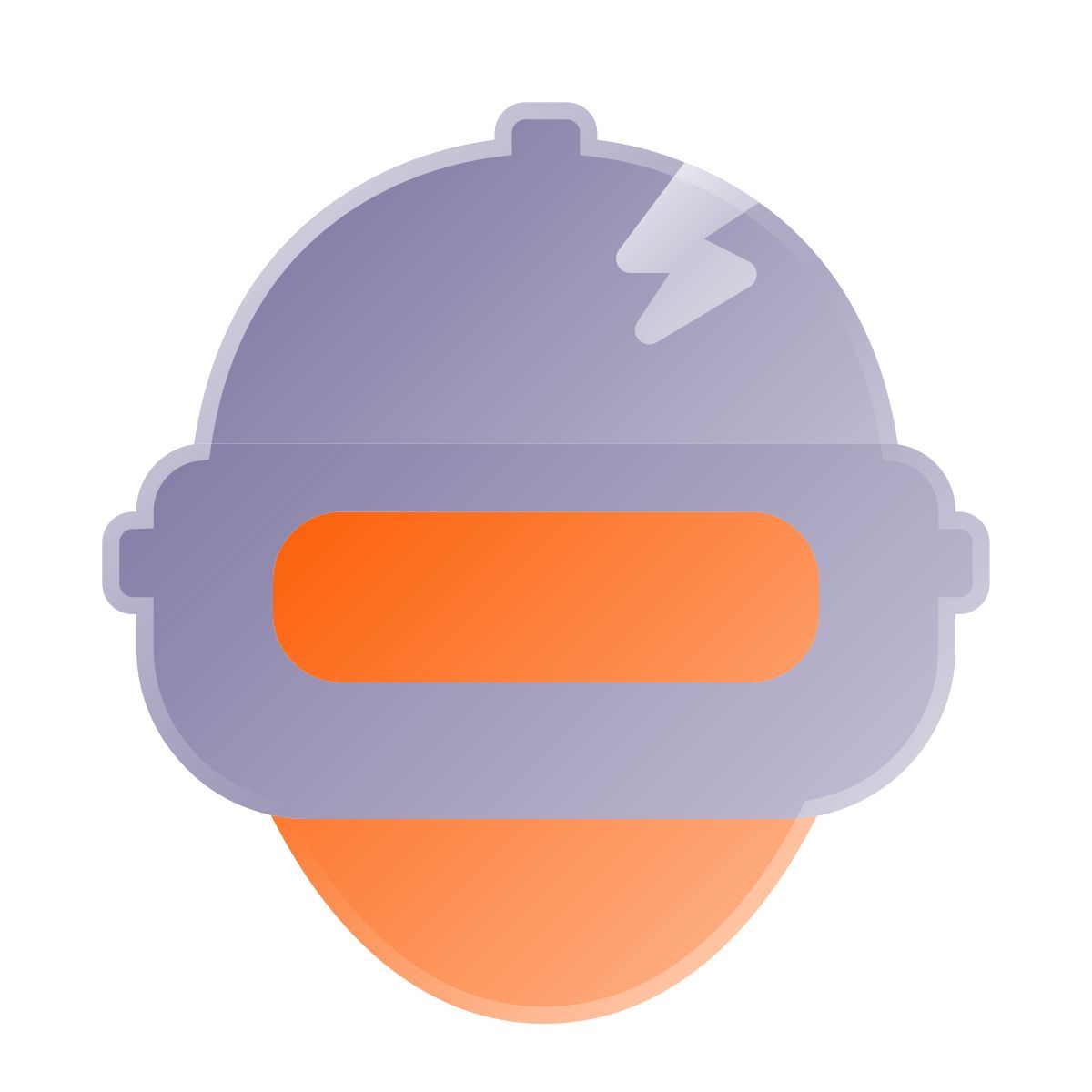 liquid glass color style pubg helm icon