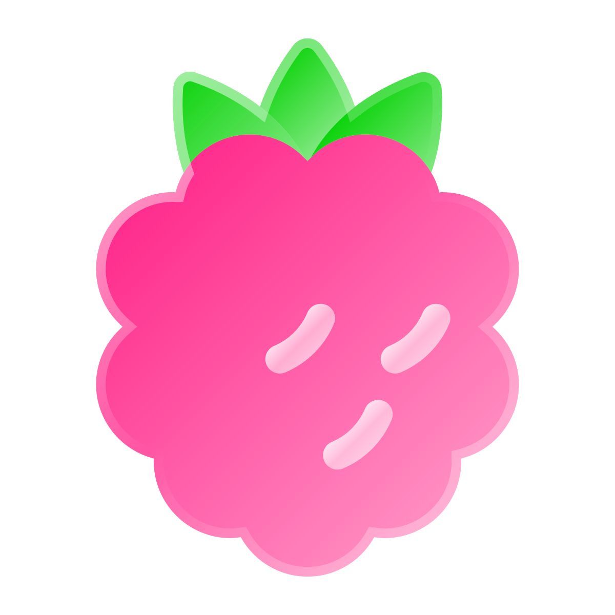 liquid glass color style himbeere icon