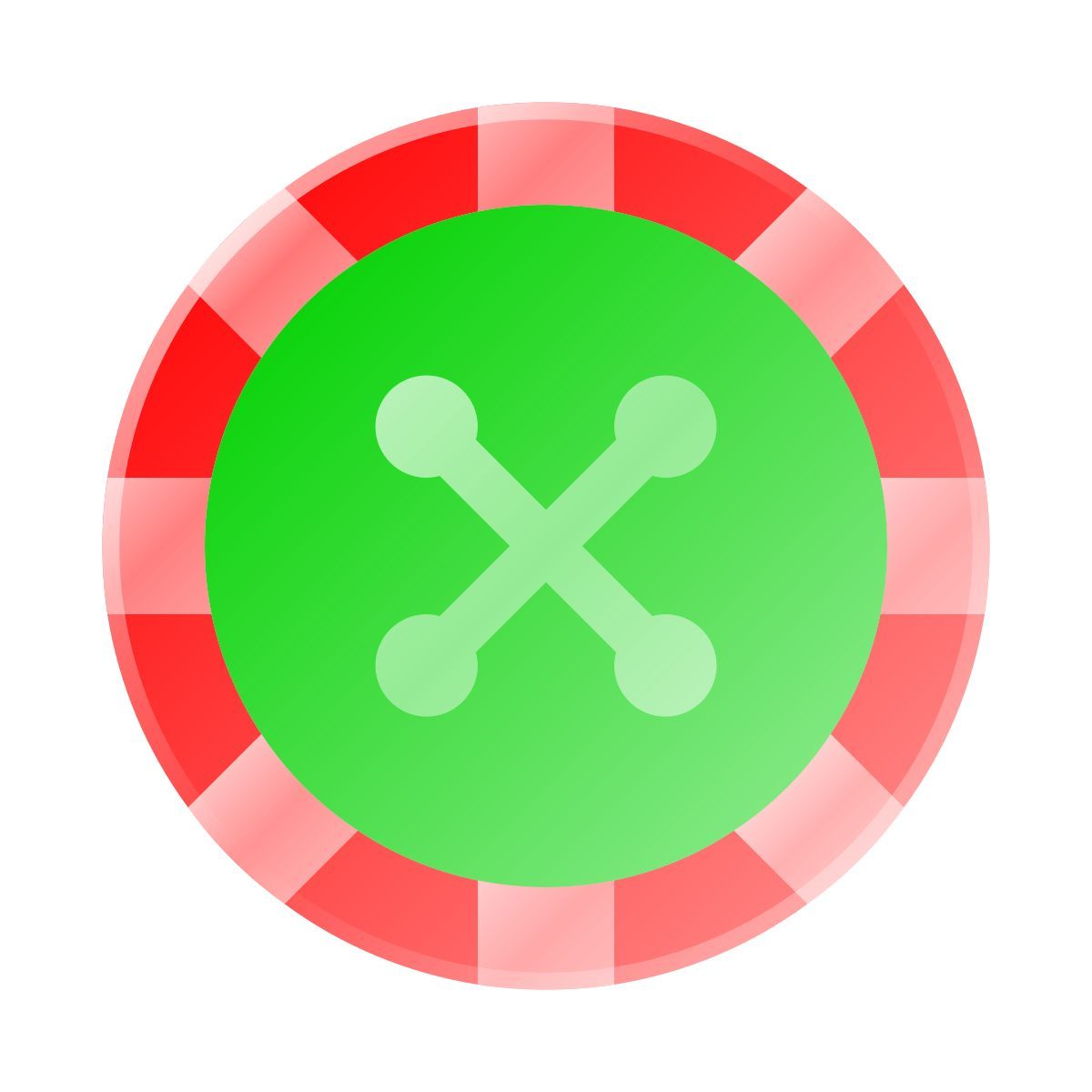 liquid glass color style рулетка icon