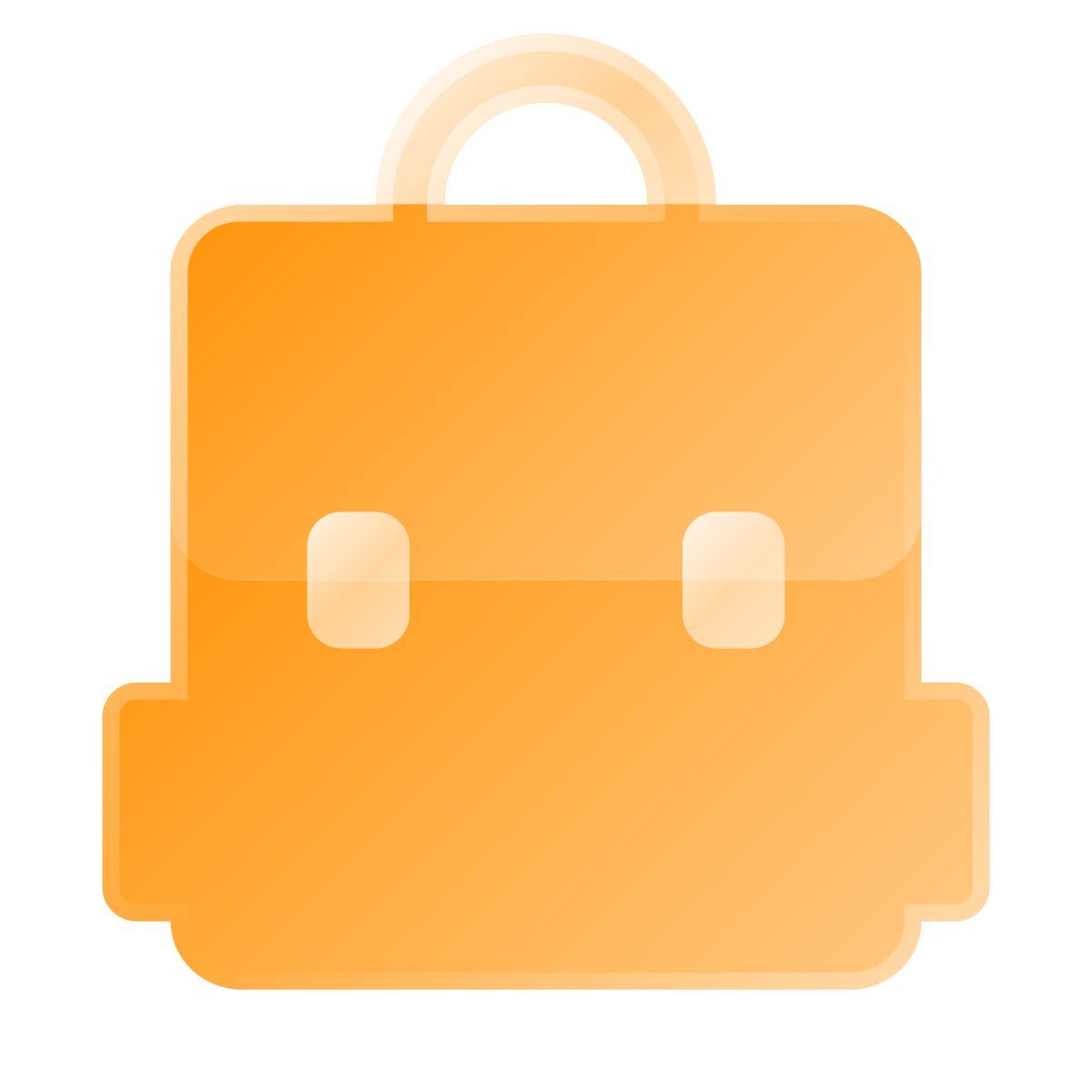 liquid glass color style 背包 icon