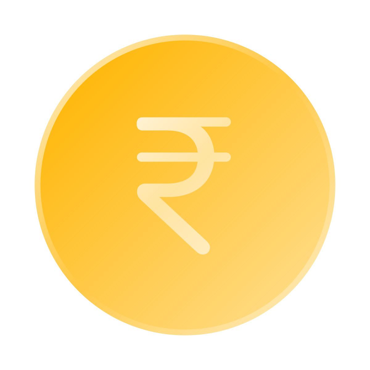 liquid glass color style rupia icon