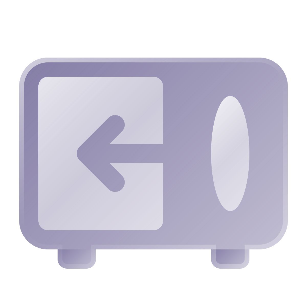 liquid glass color style tirar do cofre icon
