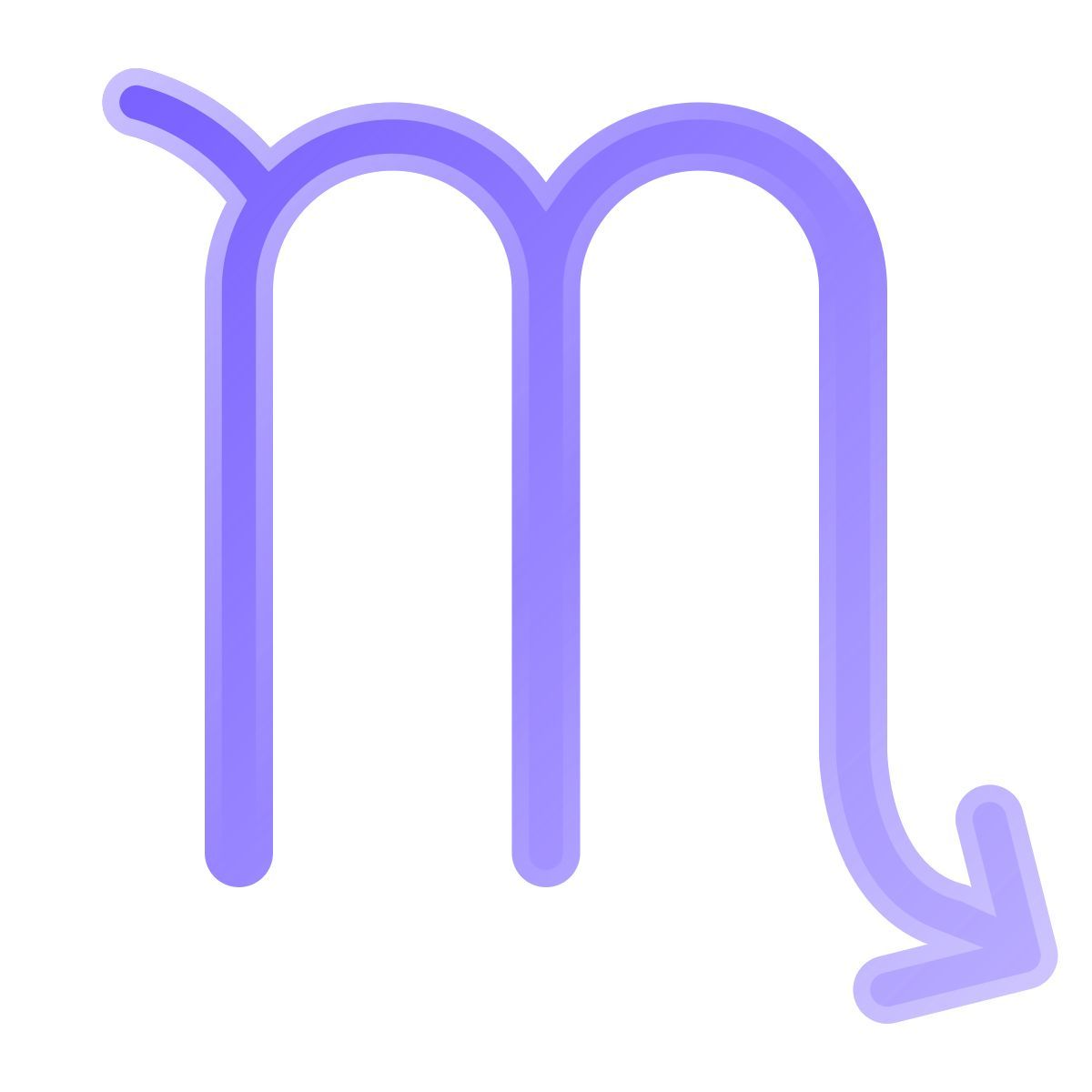 liquid glass color style さそり座 icon