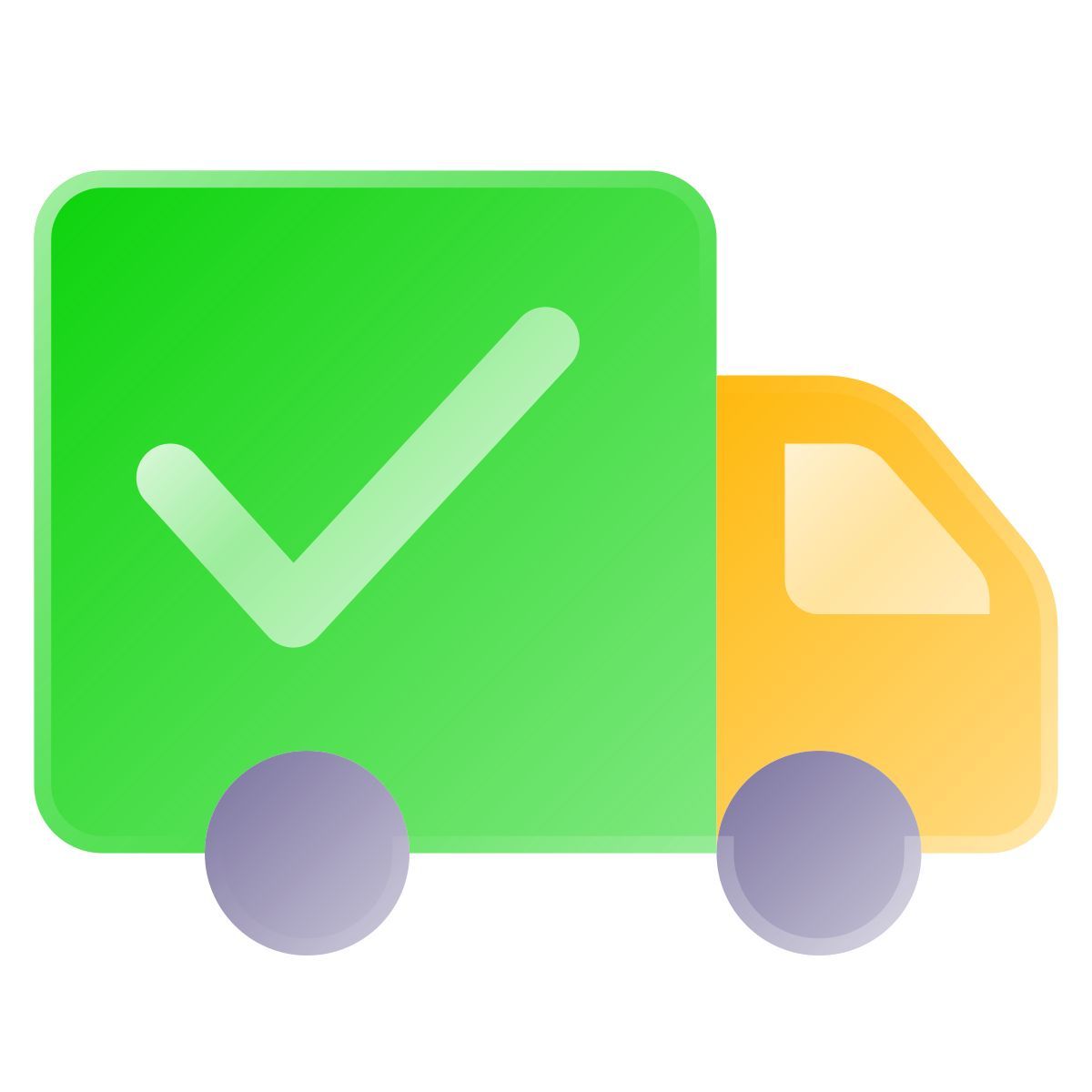liquid glass color style versendet icon