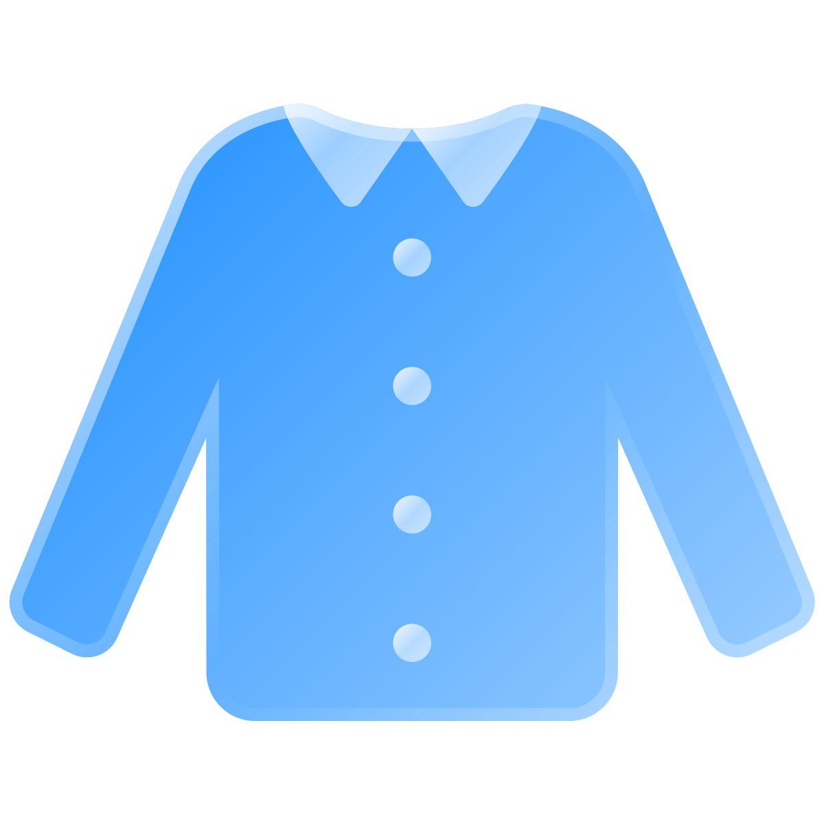 liquid glass color style camicia icon