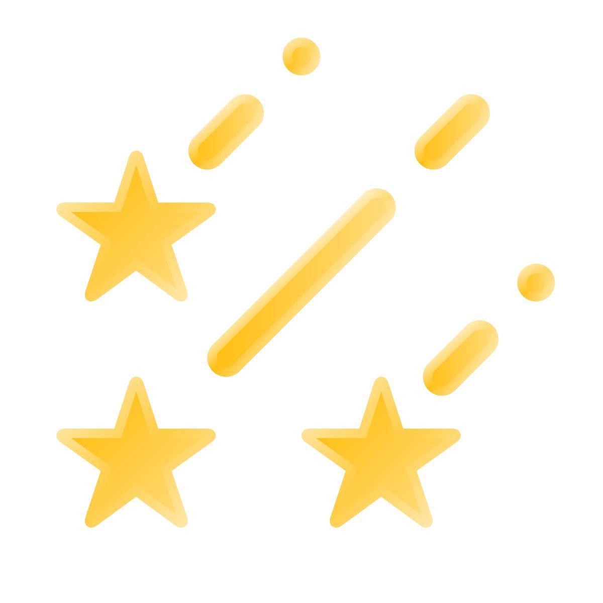 liquid glass color style 流星 icon