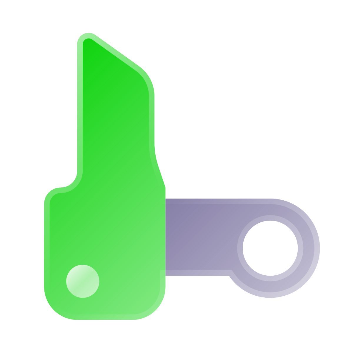 liquid glass color style bloqueur icon