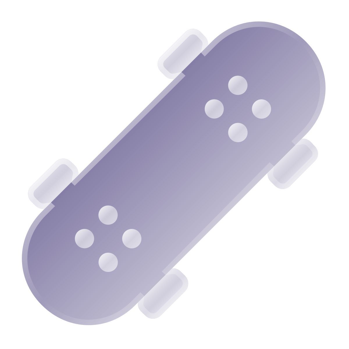 liquid glass color style 滑板 icon
