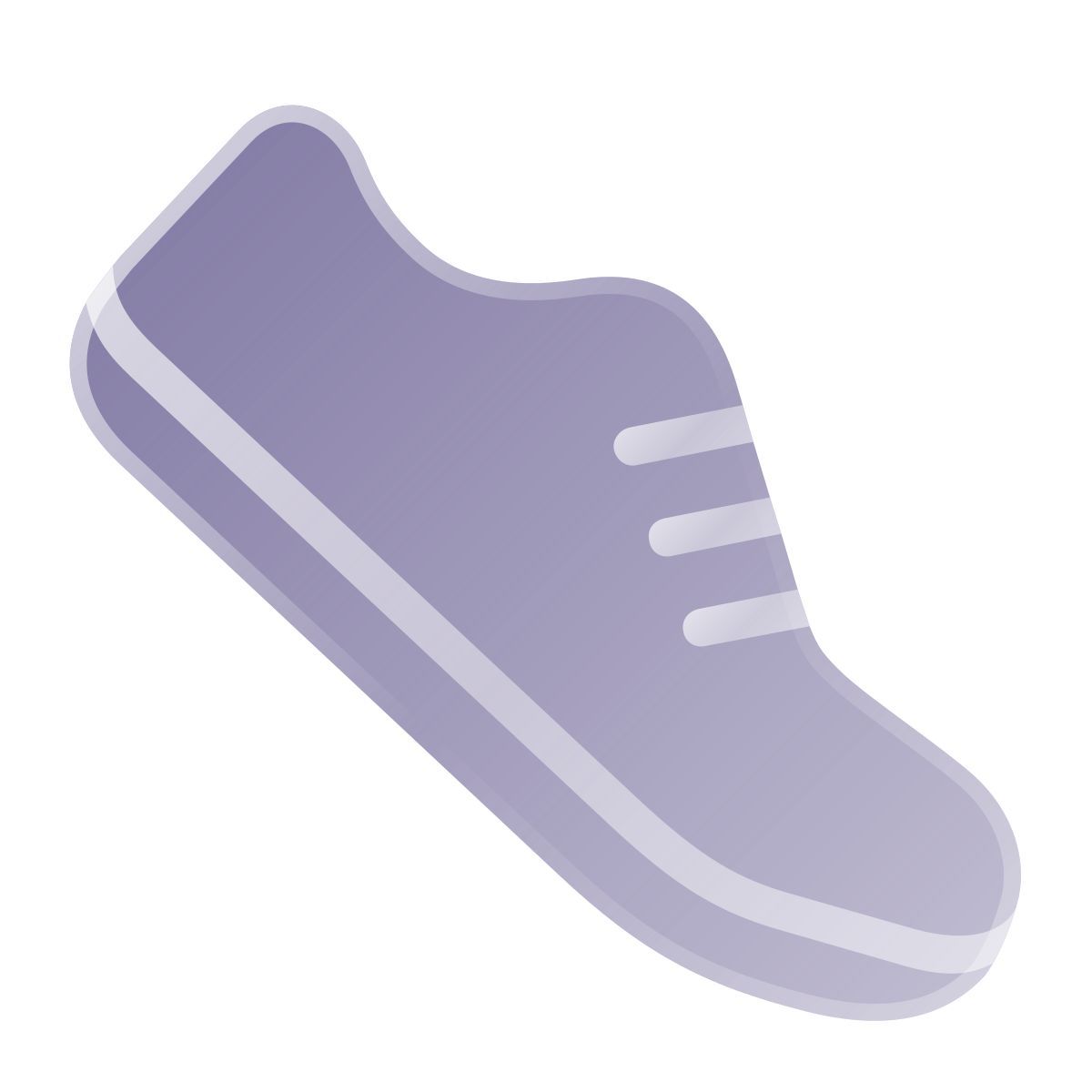 liquid glass color style sneakers icon