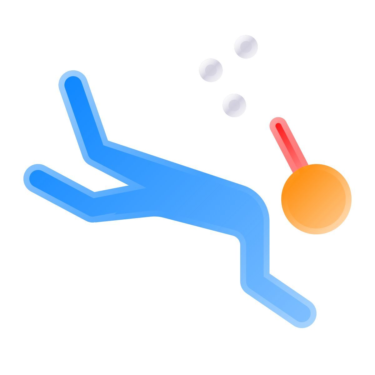 liquid glass color style 浮潜 icon