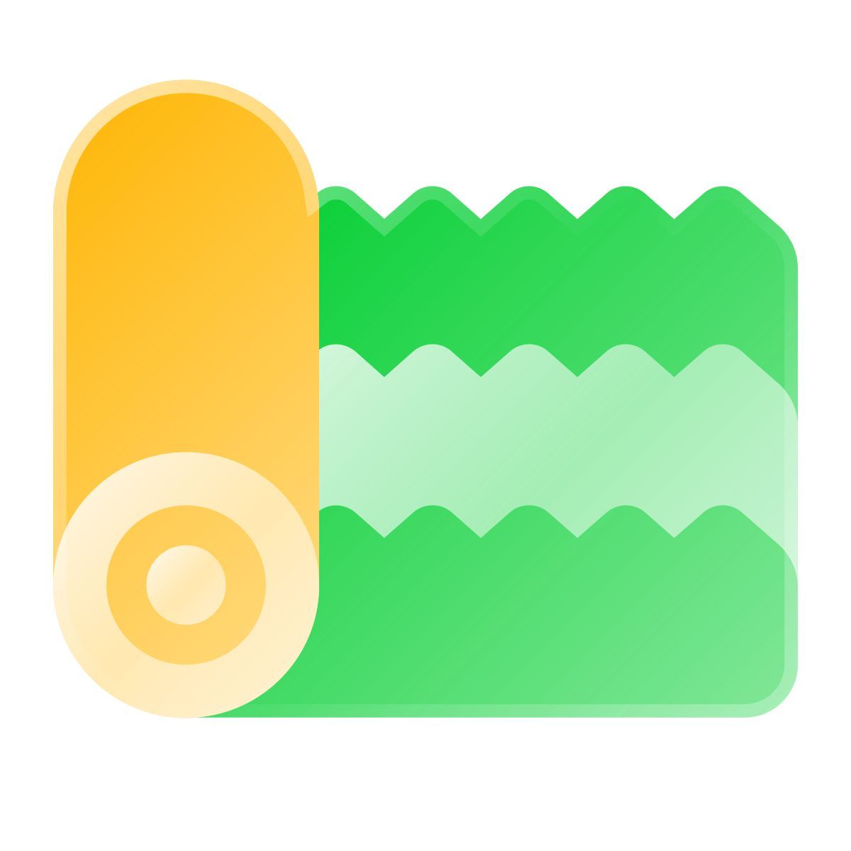 liquid glass color style 芝 icon