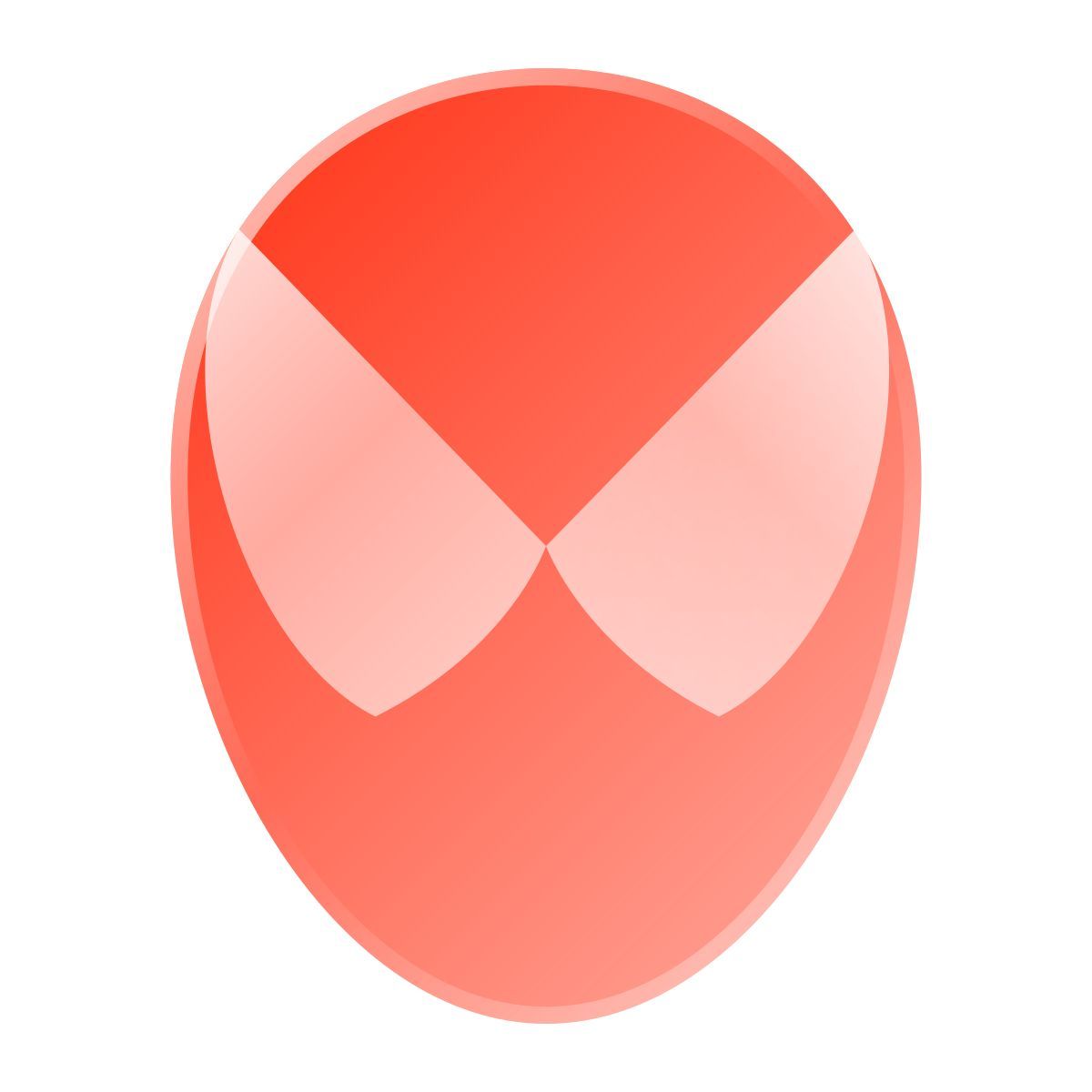 liquid glass color style 蜘蛛侠头 icon