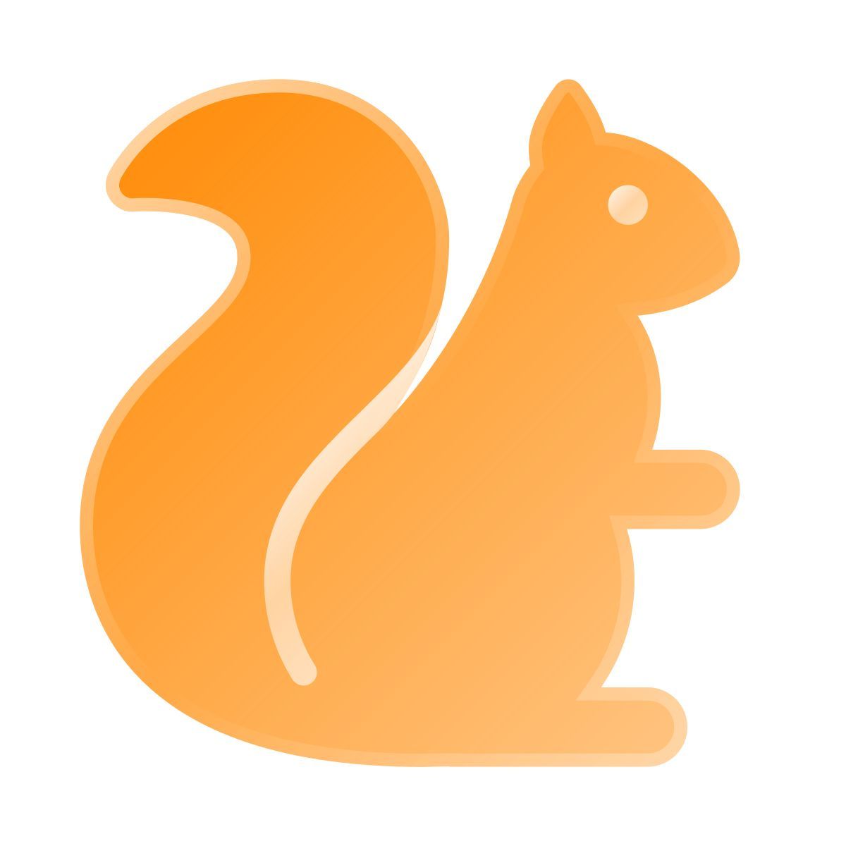 liquid glass color style esquilo icon
