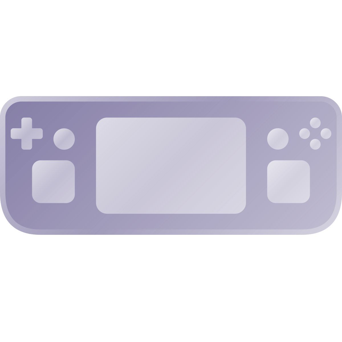 liquid glass color style steam deck icon