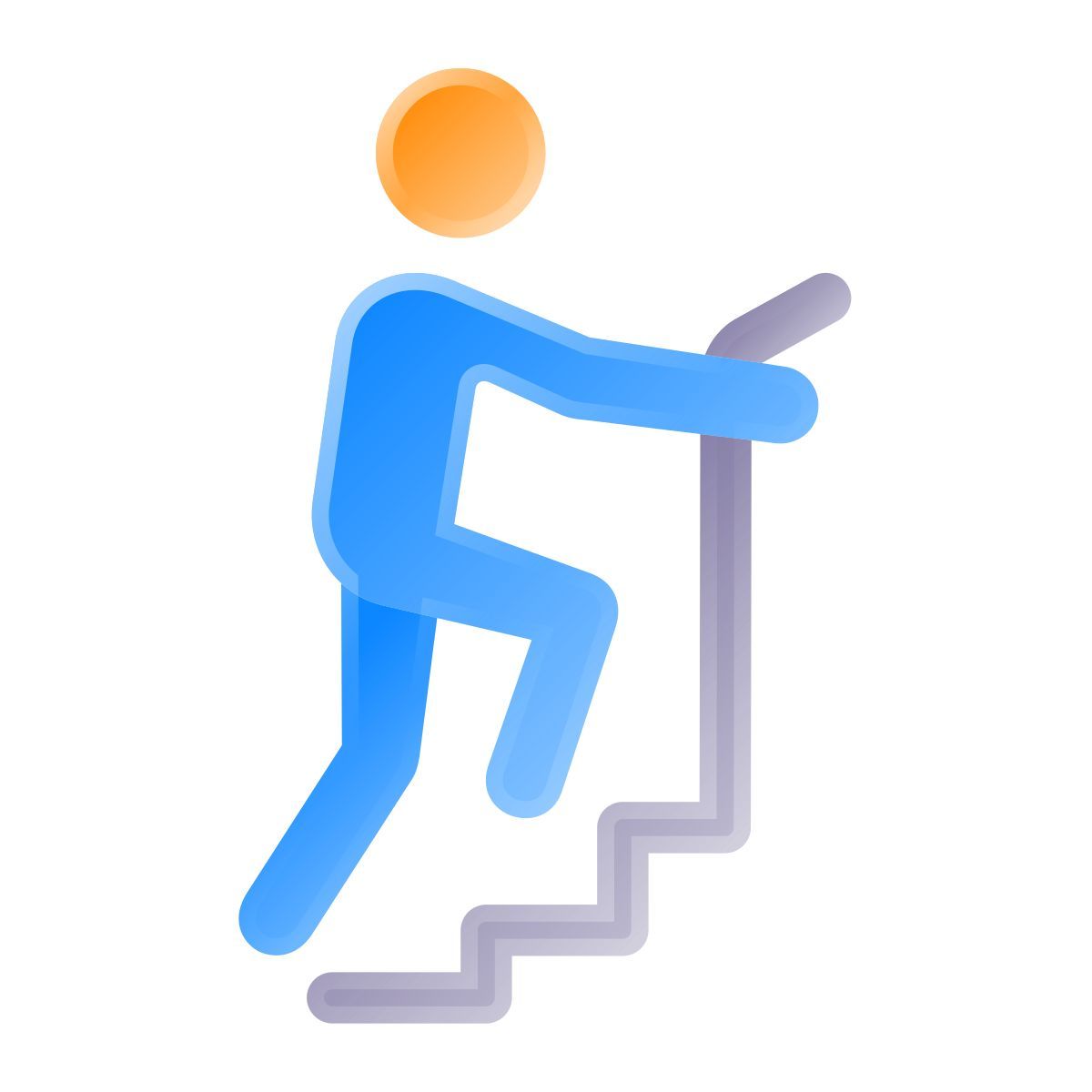 liquid glass color style step icon