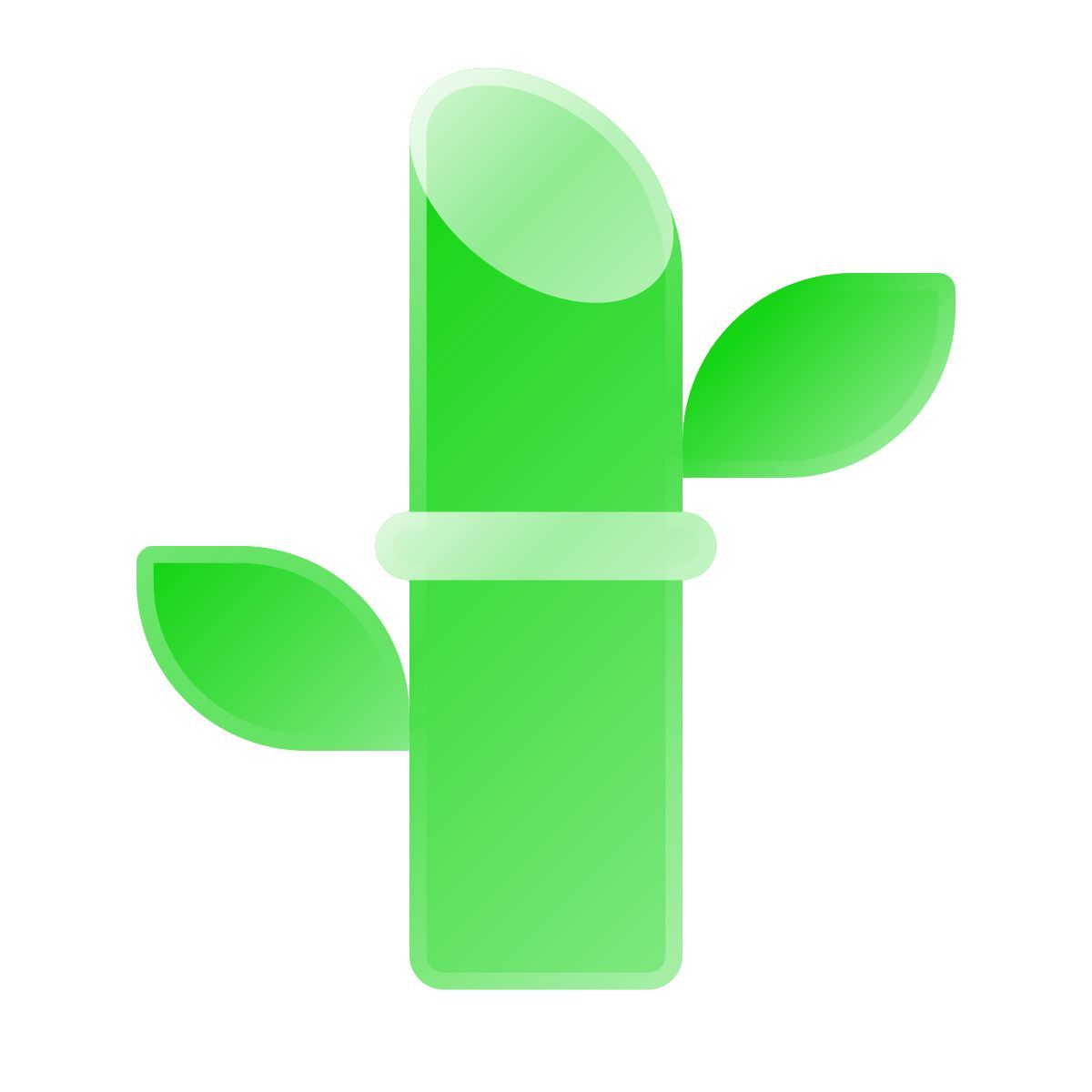 liquid glass color style 사탕 수수 icon