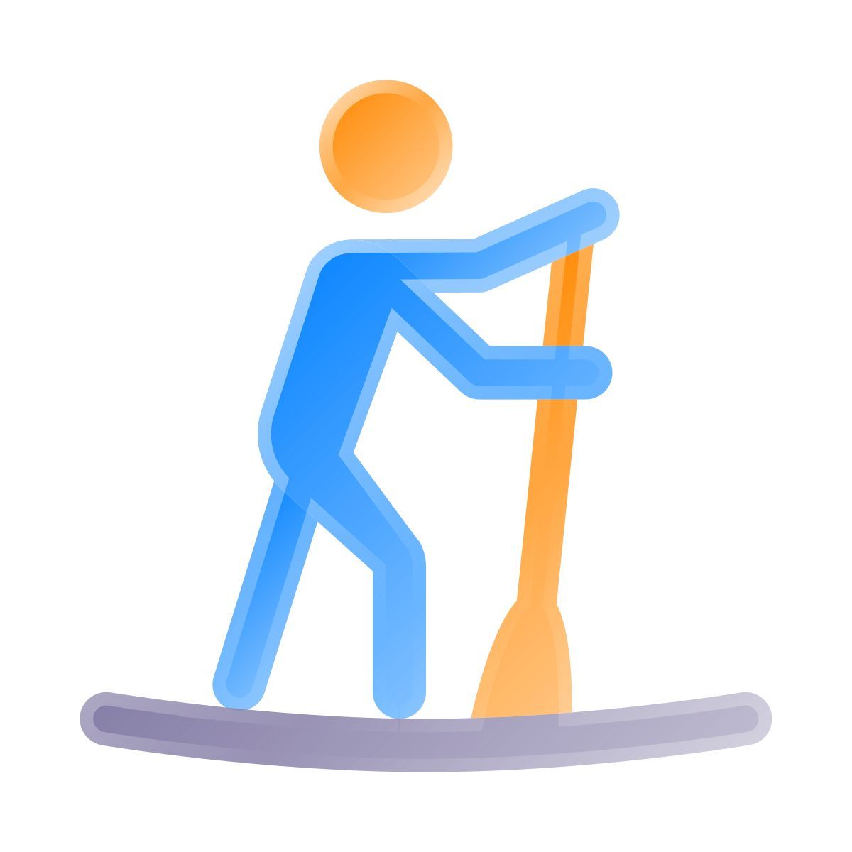liquid glass color style sup icon