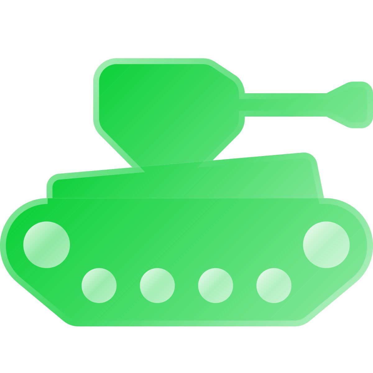 liquid glass color style tanque icon