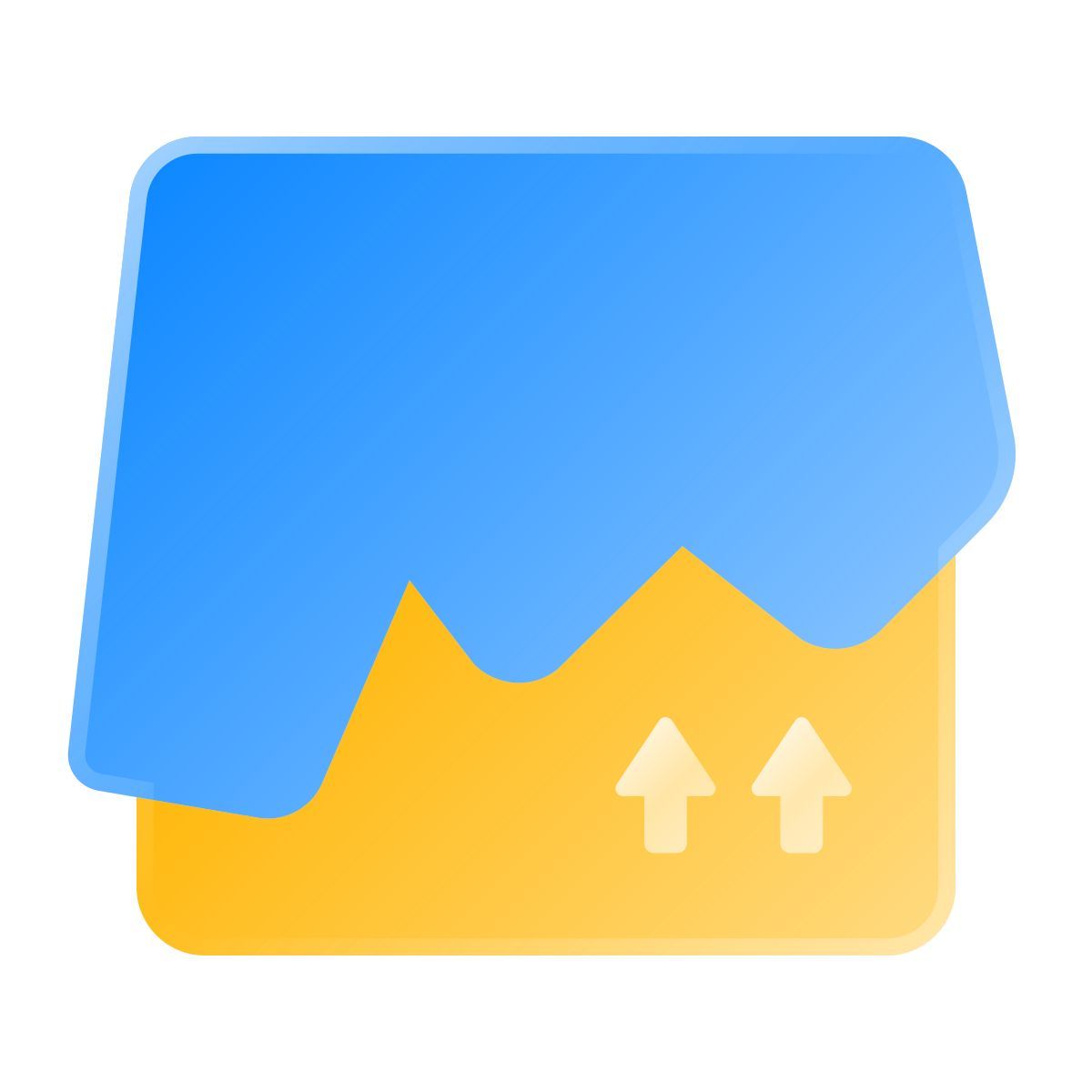 liquid glass color style teaser icon