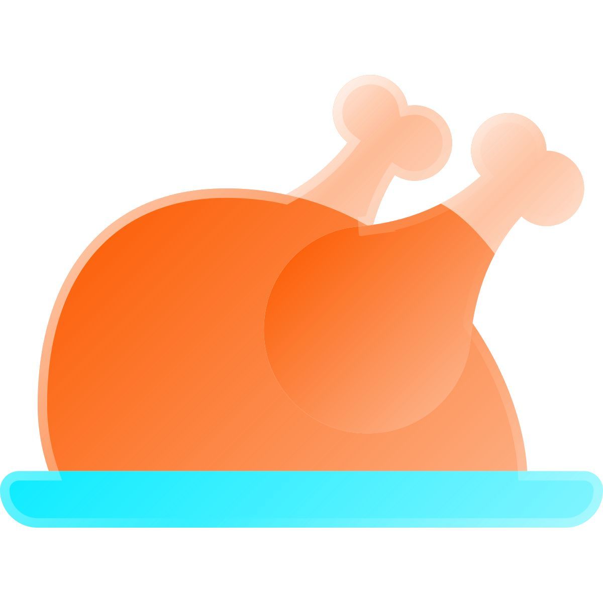 liquid glass color style acción de gracias icon