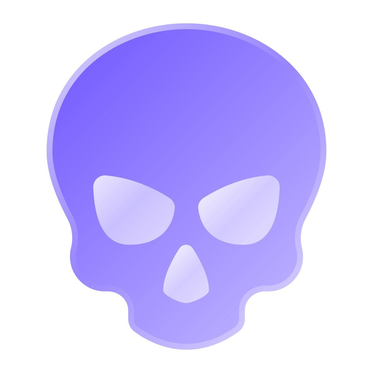 liquid glass color style 惊悚 icon