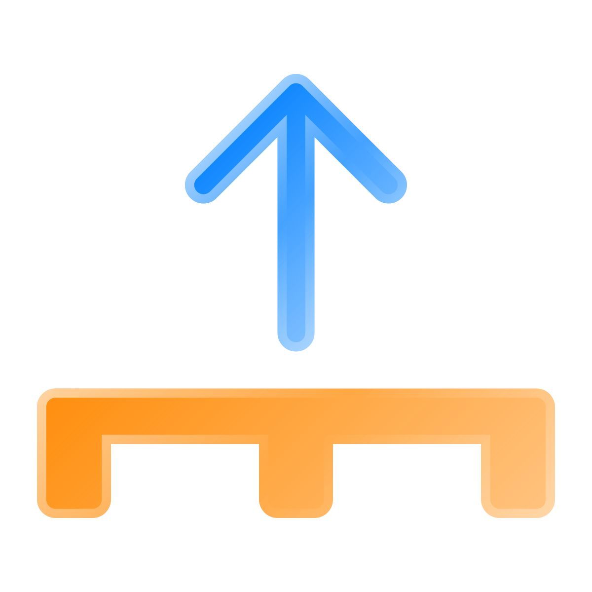 liquid glass color style descarregar carga icon