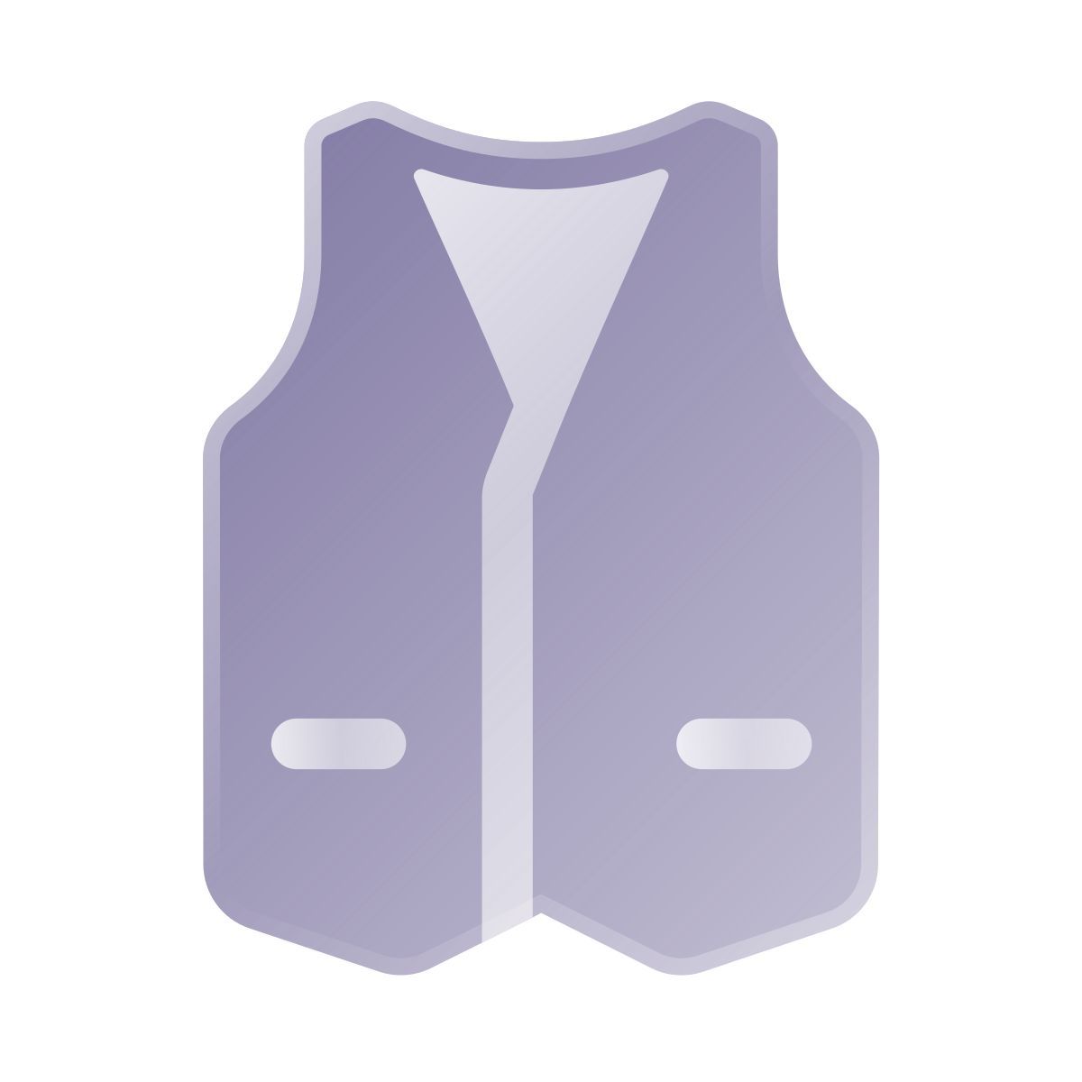 liquid glass color style gilet icon