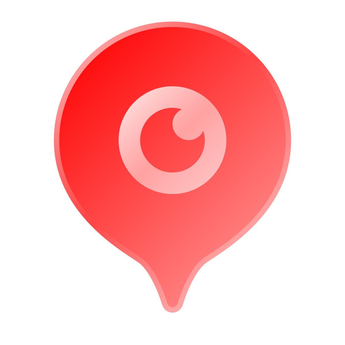 liquid glass color style visite icon