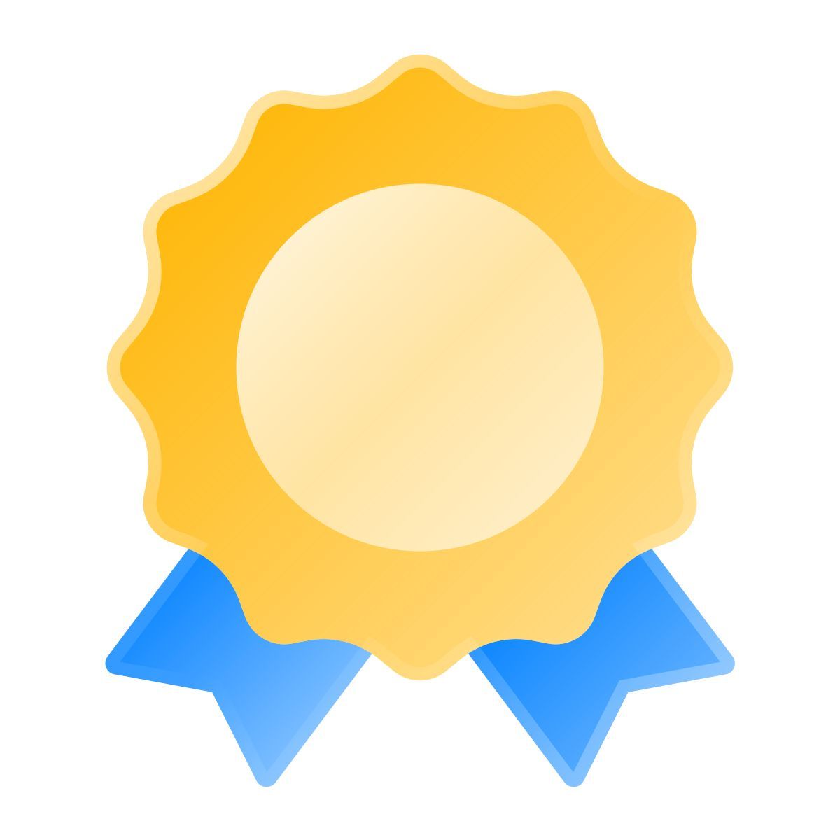 liquid glass color style garantie icon